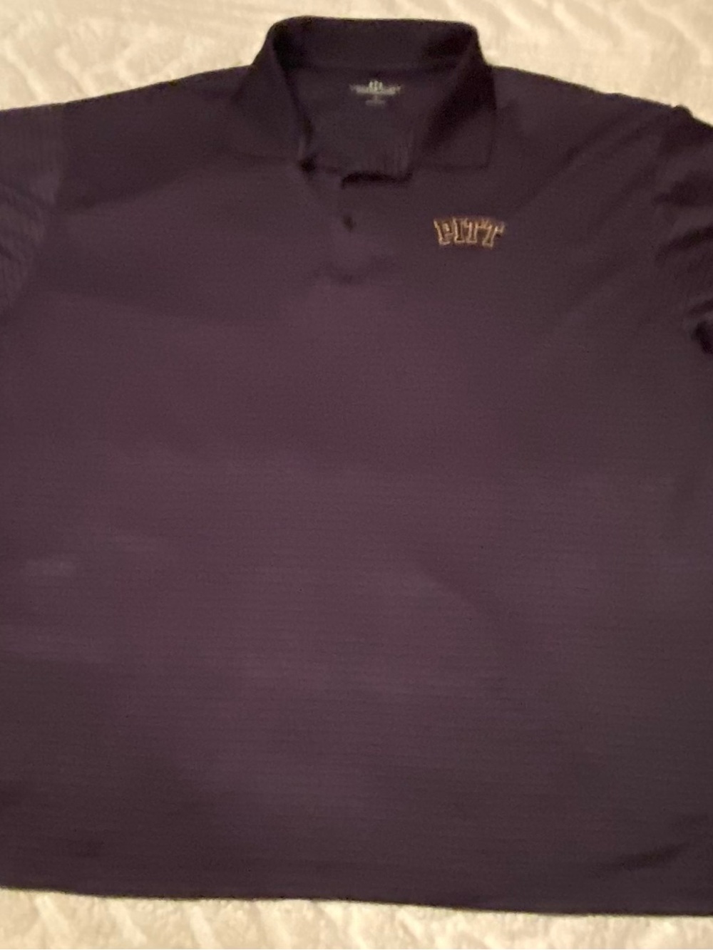 Pitt Panthers polo shirt mens XL Vansport